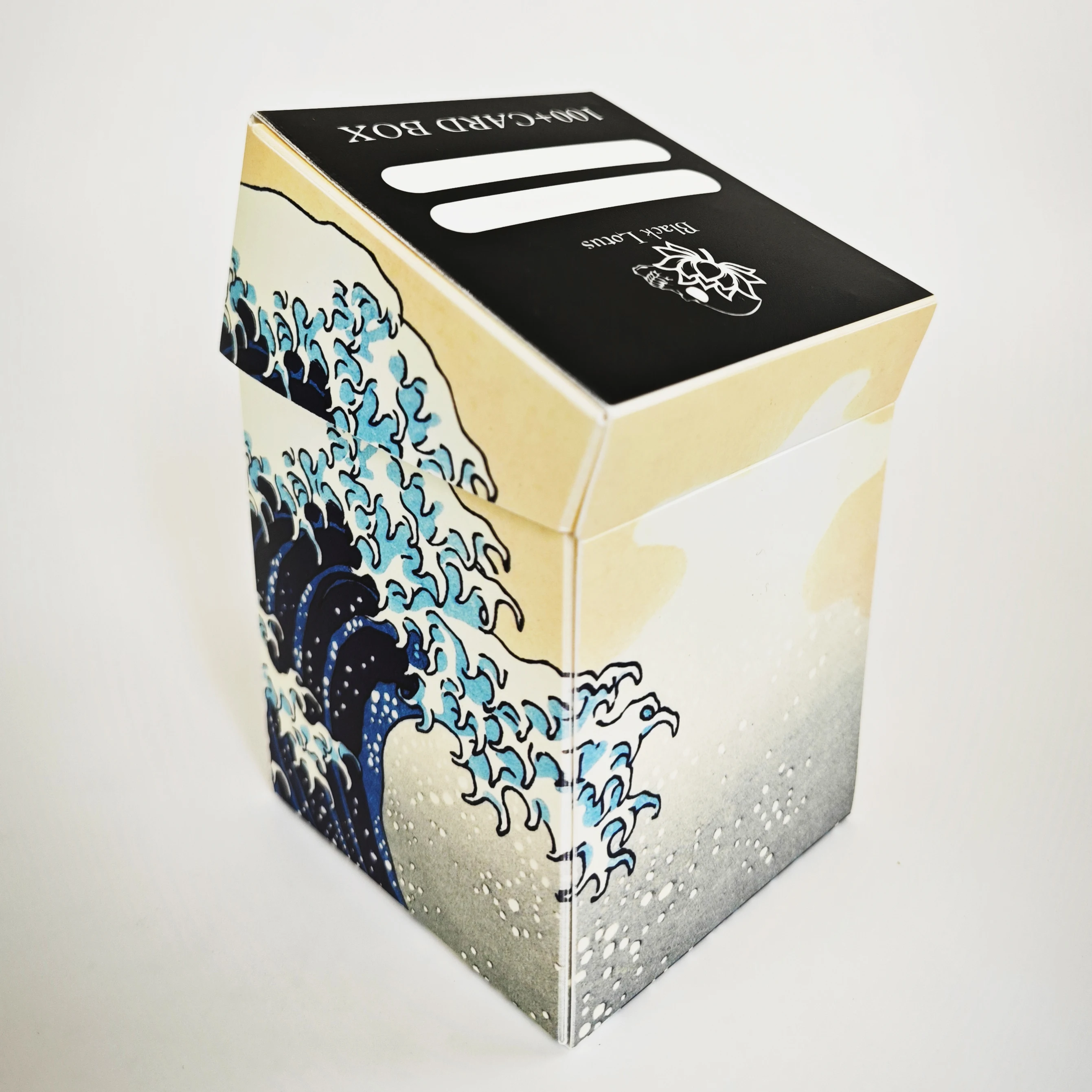The Great Wave Card Storage Case-Protect&Store Valuable Cards 100+,Flip-Top Closure, Waterproof-Great Christmas Halloween Gifts