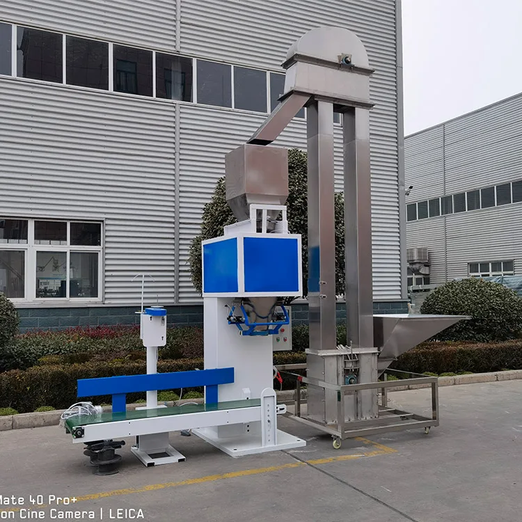 15kg 20kg 50kg Woven Paper Bag Multifunctional Wood Pellet Animal Feed Granule Filling Packing Sealing Machine Price