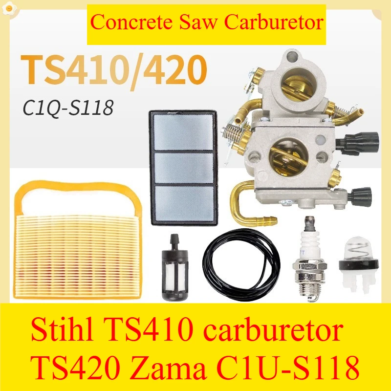 

Карбюратор Stihl TS410 TS420 Карбюратор для бетонной пилы Zama C1U-S118