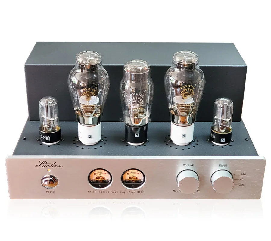 High-end Laochen 300B HIFI หลอดอิเล็กทรอนิกส์เครื่องขยายเสียง Single-ended Class A Handmade เครื่องขยายเสียง OldChen Amp Bluetooth 5.0