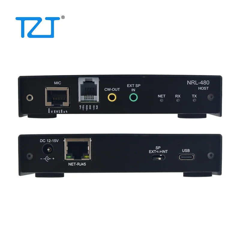 TZT NRL_TS480 Radio Connector HOST Box + NRL_TS480 PANEL Box for the Panel and Main Unit of TS-480