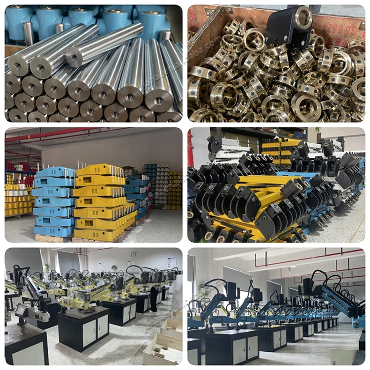 China Automatic Electric Drilling and Tapping Machine Touch Screen Price Flex Tapping Arm Machine  M36 Price