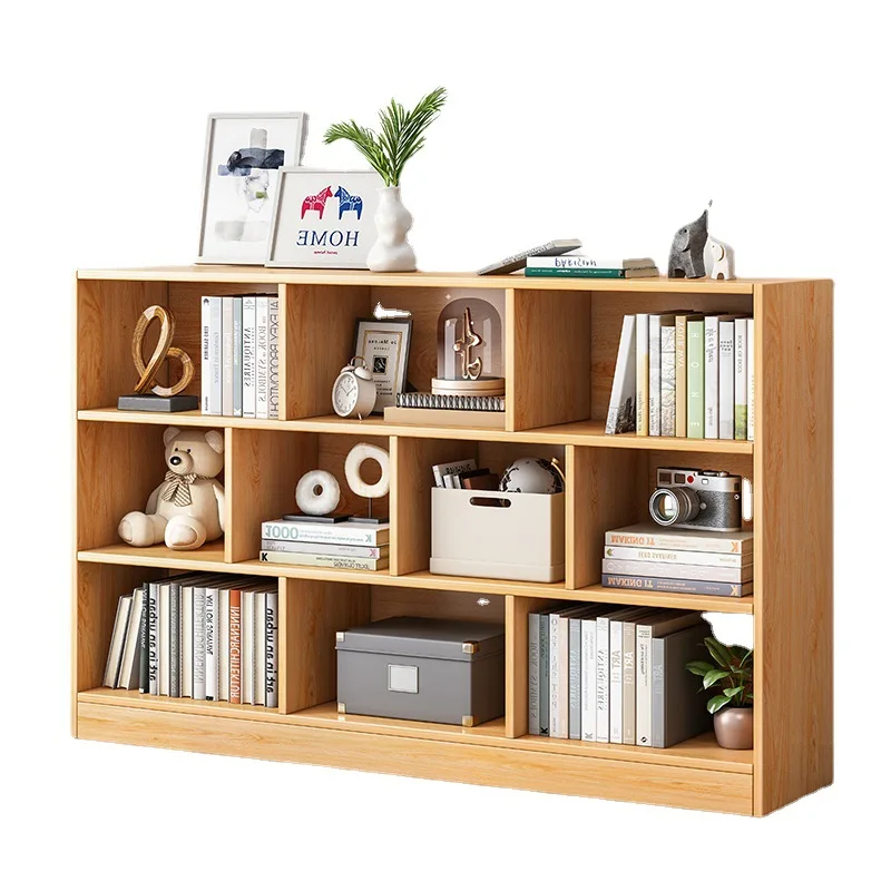 

study storage lattice cabinet rental house modern simple shelf household picture book rack floor-to-ceiling board bookshelf