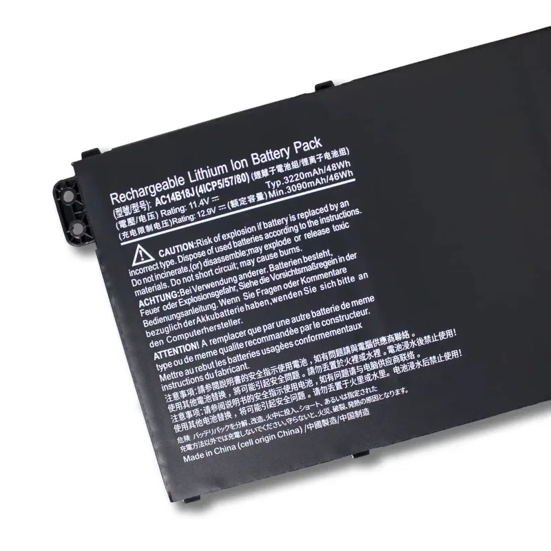 For Acer A315-55 N18Q13 AC14B18J AC14B13J Laptop  Battery High Capacity Battery High Quality Replacement Battery