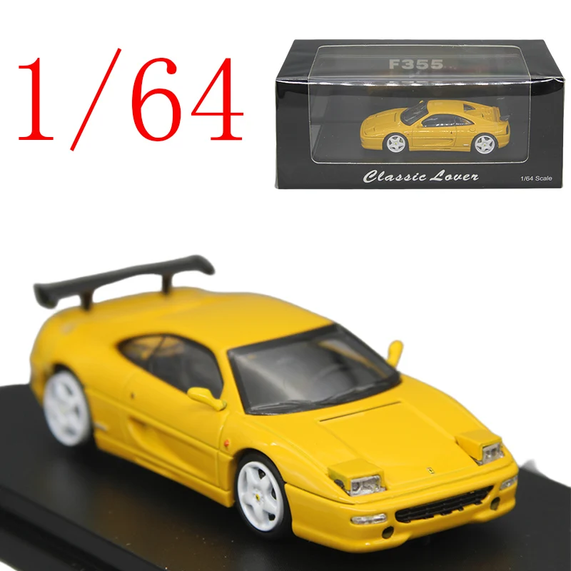 

Classic Lover Diecast 1/64 Scale Sports Car F355 Challenge Alloy Model Cars Play Vehicles Toys for Boys Gift Original Box