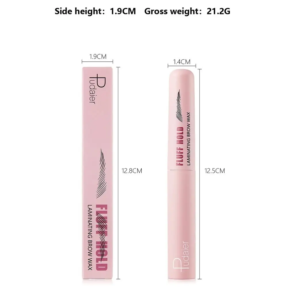 Double Headed Eyebrow Styling Cream Long-Lasting Waterproof Eyebrow Mascara 3D Wild Brow Styling Shaped Eyebrow Glue