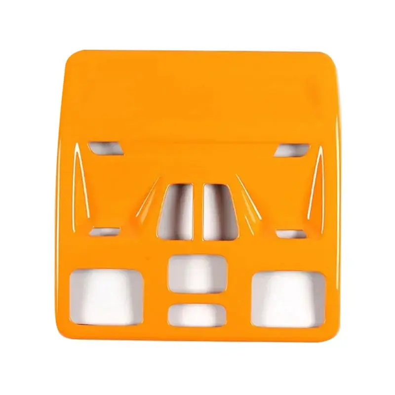 

ABXV-For Ford Ranger 2023 2024 Car Front Reading Light Frame Cover Trim Interior Accessories Orange