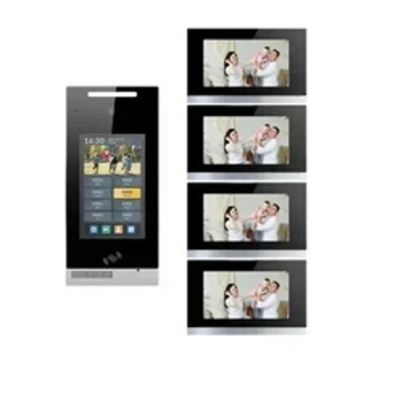 -Apartments App Home Ip Wifi Night, Support Multi Apartment Video Door Phone Intercom System