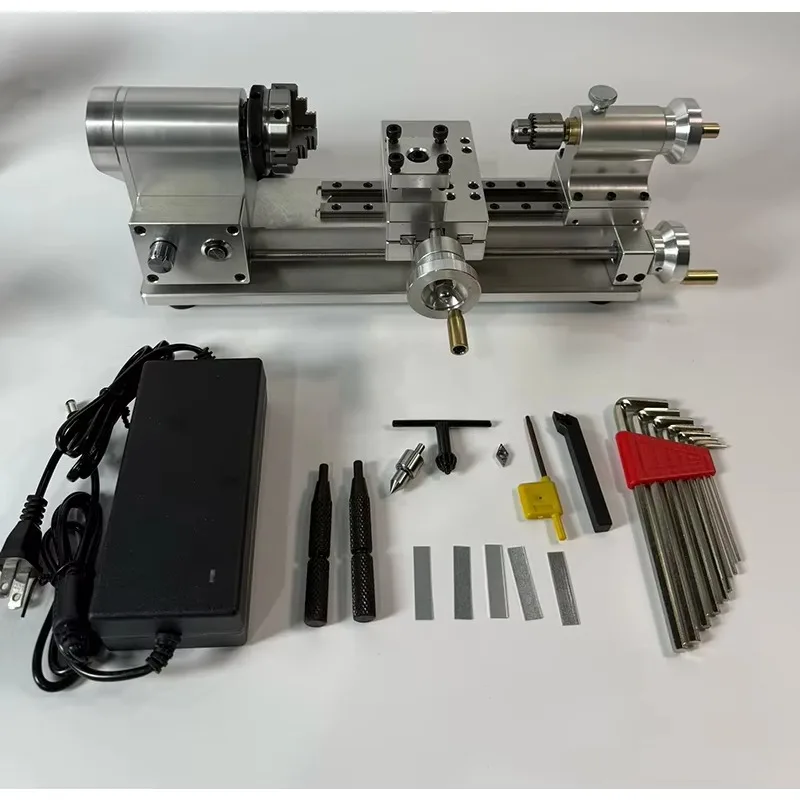2026 Hot Sale DIY50 Mini Hobby Lathe Small Metal Processing Machine