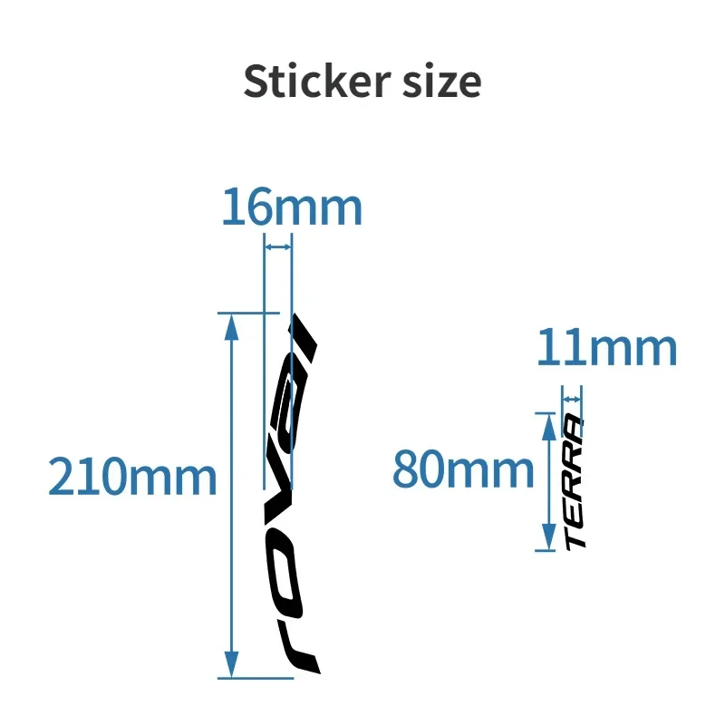 TERRA CLX Road Bike Wheelsets Stickers Bike Rim Decals Bicycle cycling  Decorative Waterproof Film Bicicleta Accesorios y Piezas