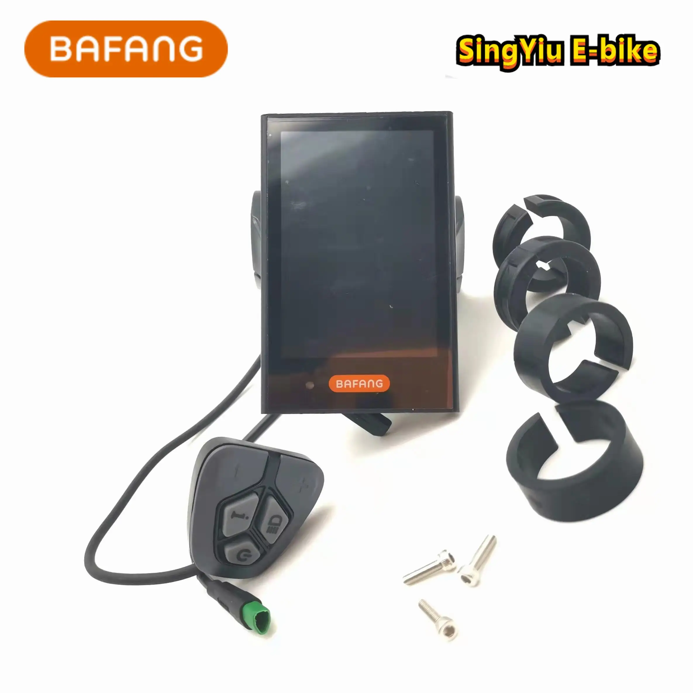 BAFANG-Full Color LCD Electric Bike Display, MID Motor, BBS0102HD, M620, G510, M400, G330, 36V, 48V, 52V, 8FUN