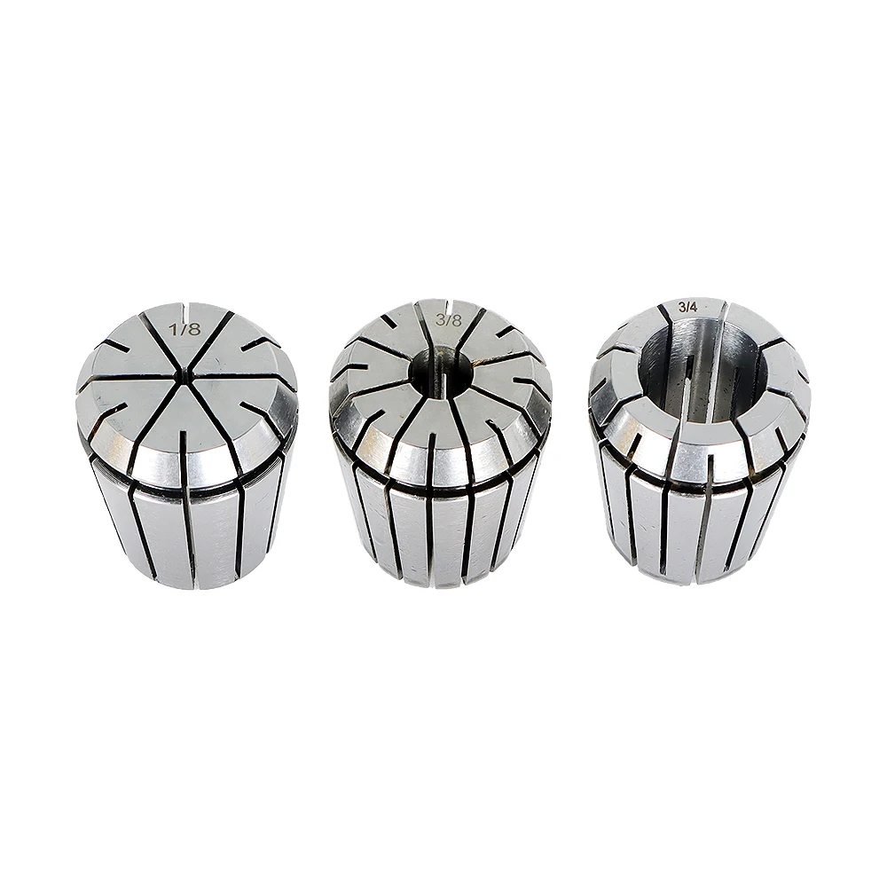 ER32 Spring Collet 1/8"-3/4" For CNC Milling Lathe Tool Engraving Machine 8 Pack