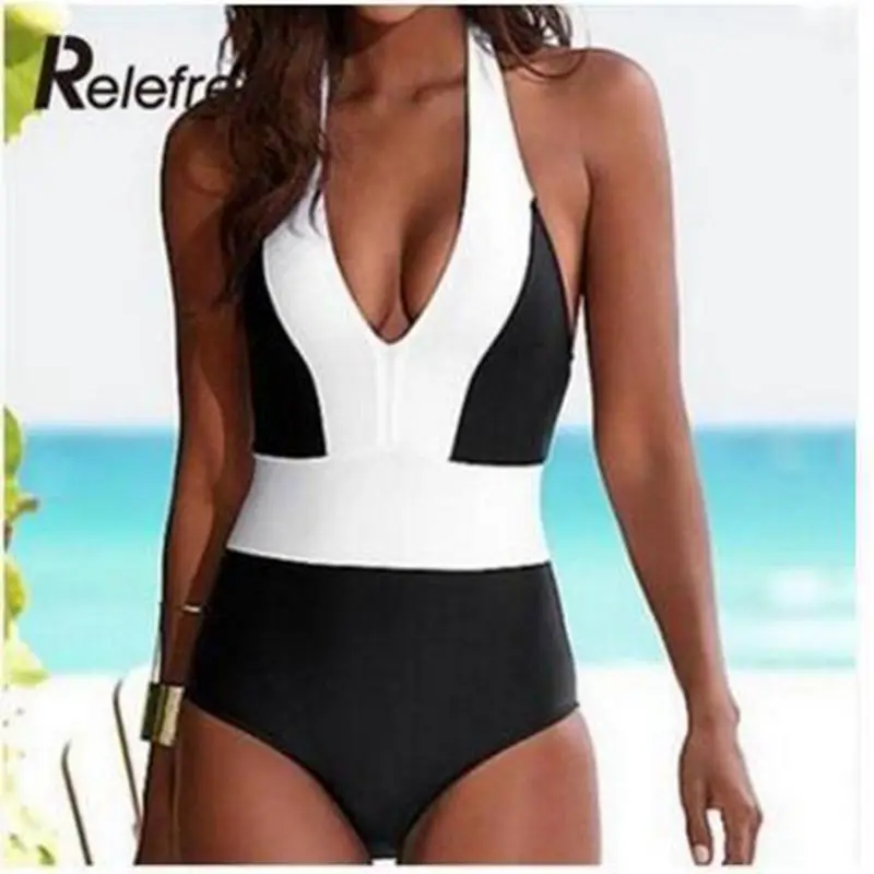 

Sexy Stripe Strapless One Piece Swimsuit 2024 New Swimwear Women Swimsuit Bathing Suit Beachwear Monokini Female Swimming Suits