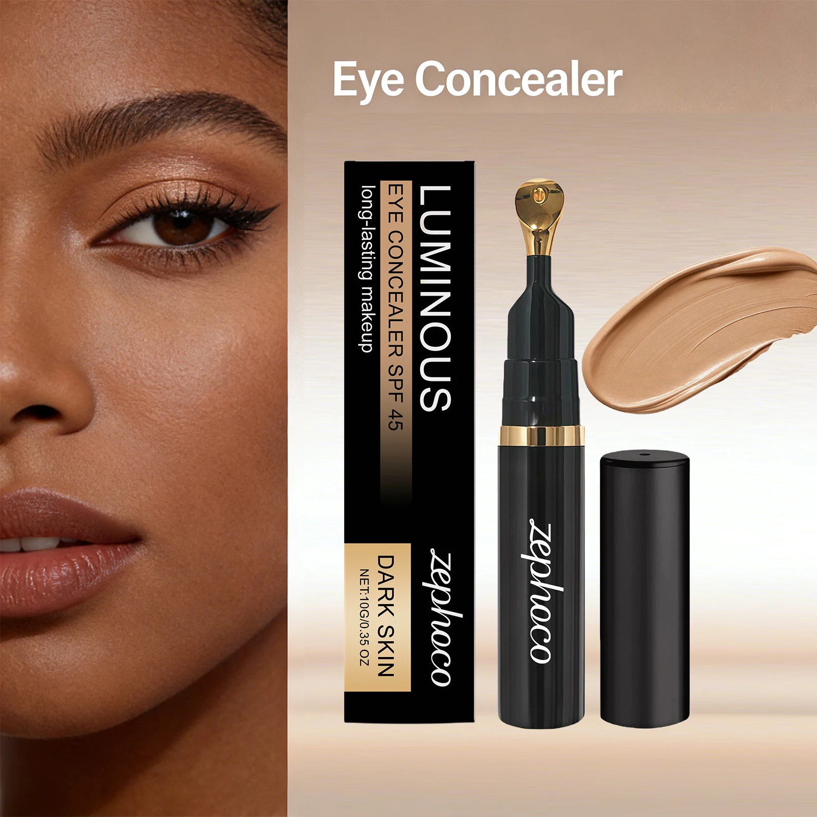 目の下のクマをカバーするアイコンシーラー シミ ニキビ フルカバー 溝の修復 アイメイクアップ フェイス化粧品