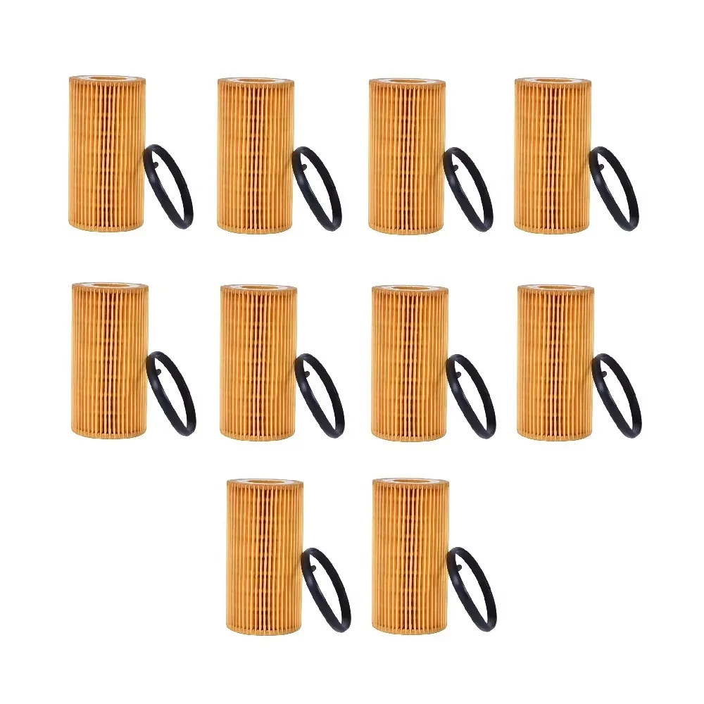 10 Uds filtro de aceite para Volkswagen Beetle EOS Golf GTI Jetta Passat Rabbit Sportwagen AUDI A4 A6 2.0L 2.5L 06D 115562