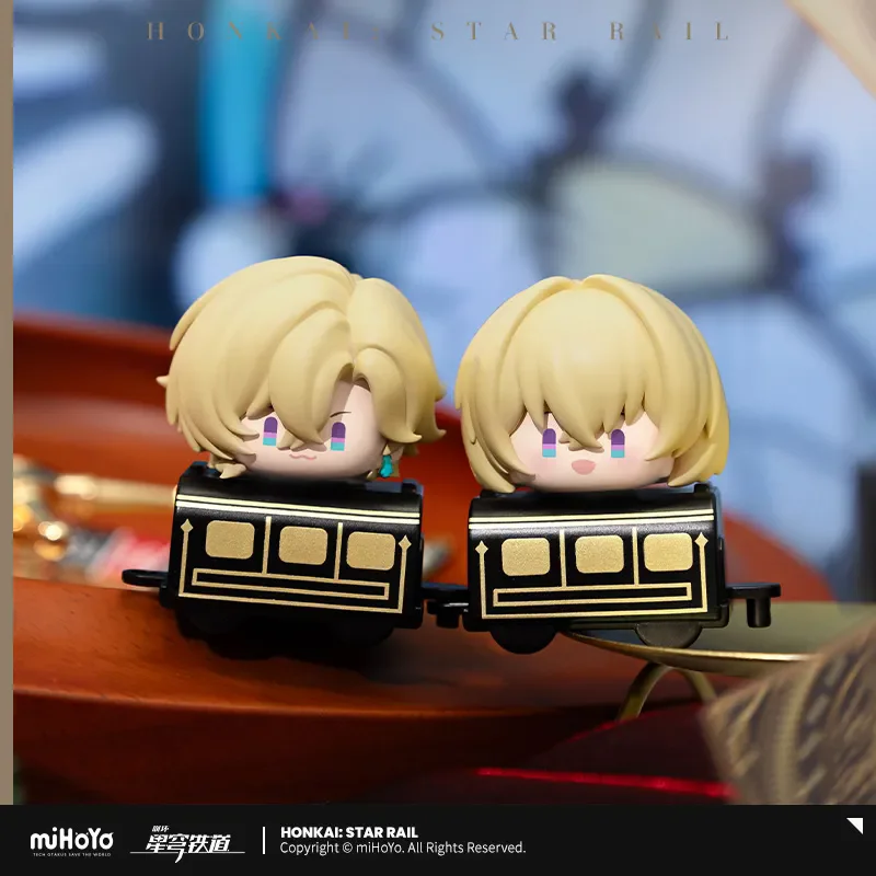 Honkai Star Rail Action Figures Stacking Pendant March 7th Aventurine Firefly Dr. Ratio Argenti Model q-version Figures Original