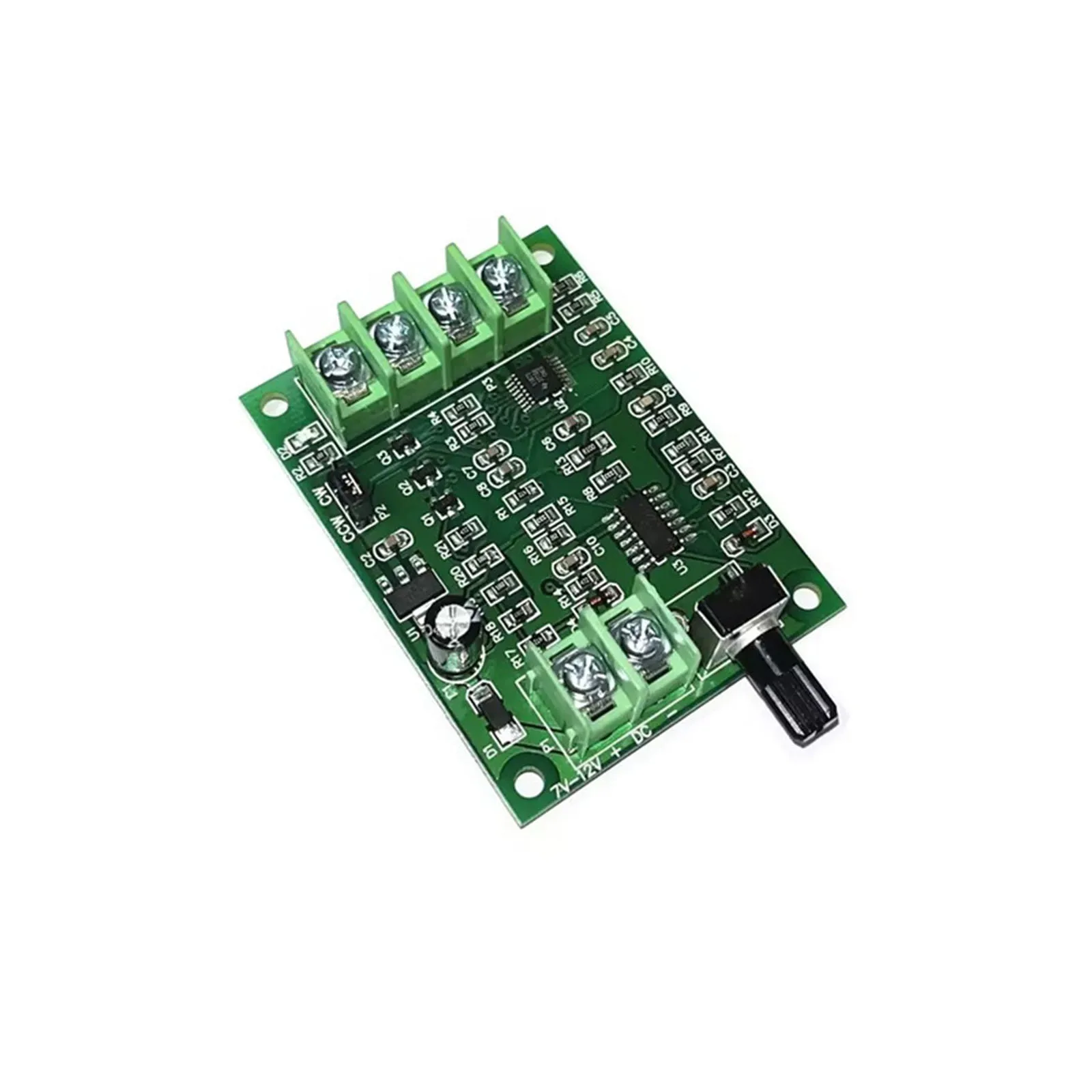 1PC Hard Drive Motor 3/4 Wire 7V-12V Brushless DC Motor Driver Controller Board With Reverse Voltage Over Current Protection New