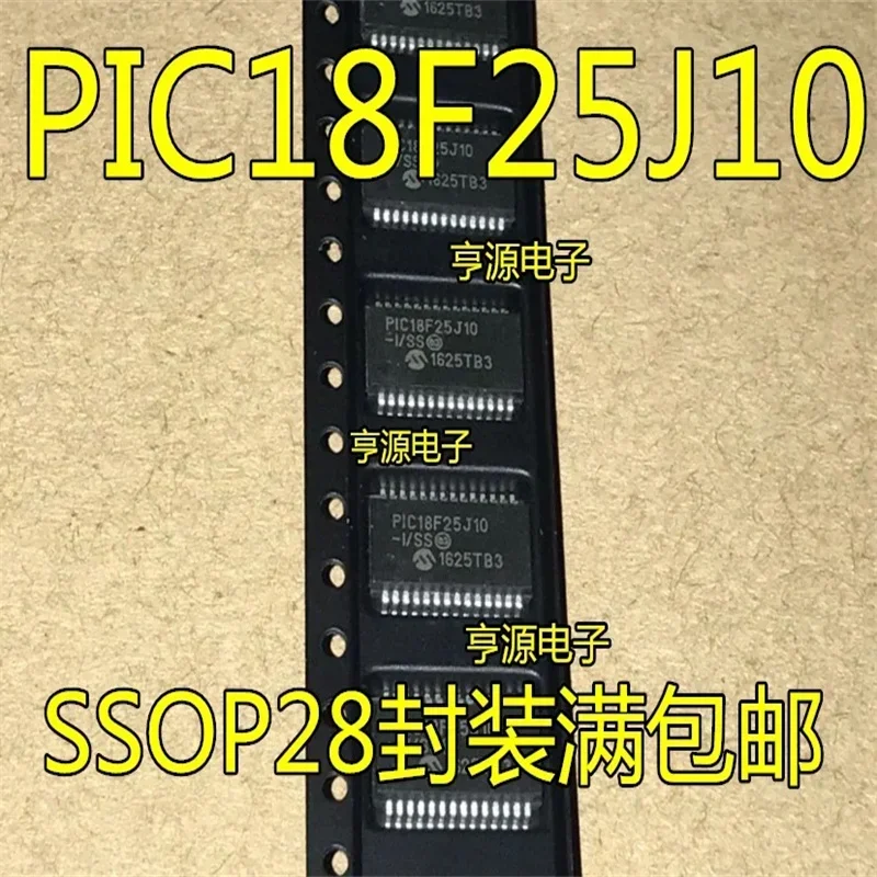 

1-10 шт. PIC18LF25J10-I/SS PIC18F25J10-I/SS PIC18F25J10 SSOP28