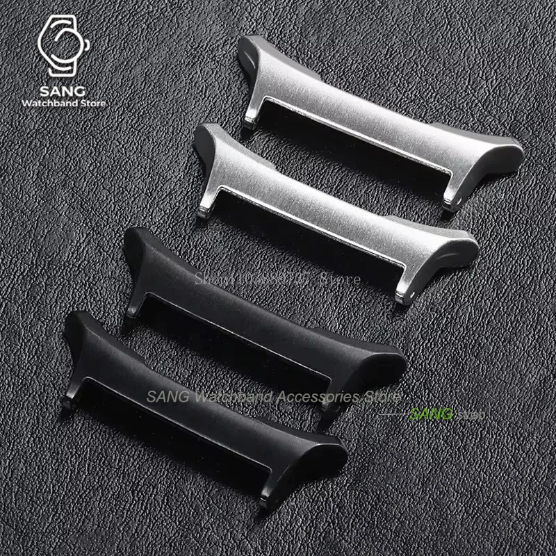 20mm 22mm 24mm Band Connectors Stainless Steel Watch Adapter for Samsung Galaxy Watch 7 Ultra 47mm Strap Metal Adapter Connector