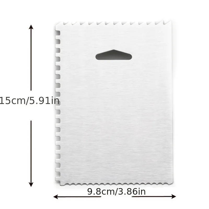 Stainless Steel Cake Scraper 6