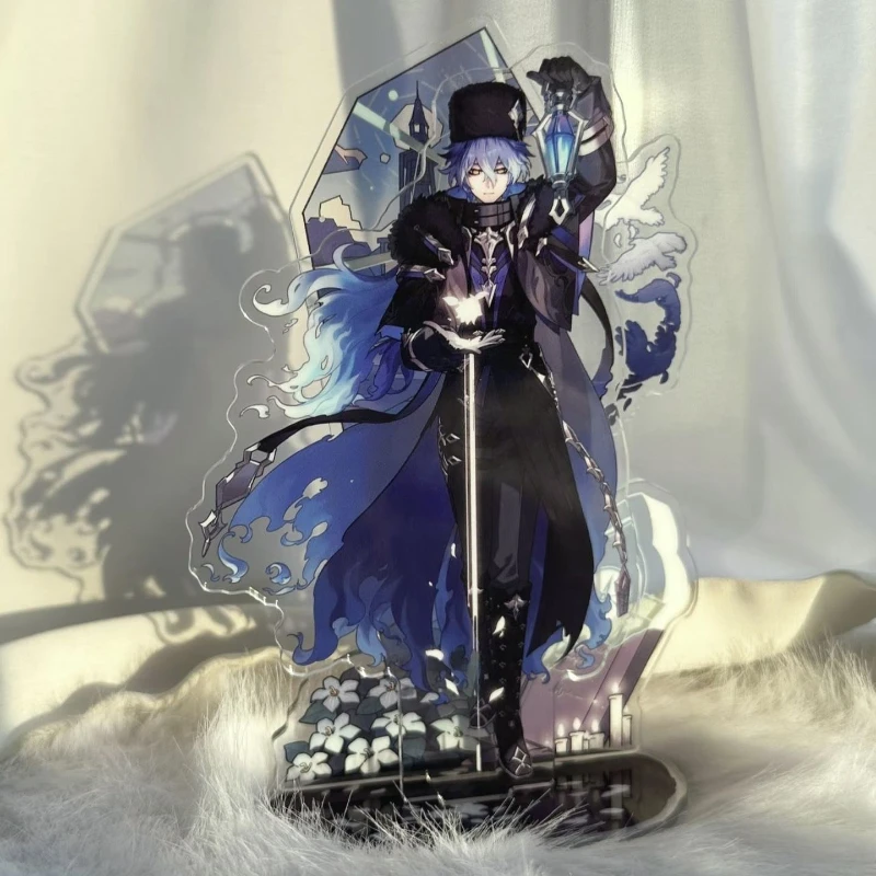 Genshin Impact Kyryll Chudomirovich Flins Cosplay Stehende Acrylfigur Zubehör Ornament Dekoration Requisiten