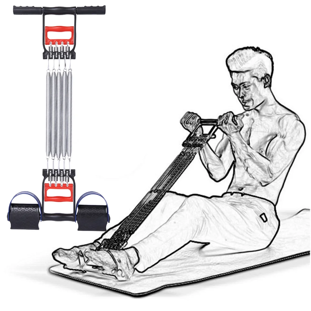 

Multifunctional Muscles Strengthen Exerciser Spring Steel Fitness Tool for Hand Wrist Forearm Chest Shoulder Training Portable