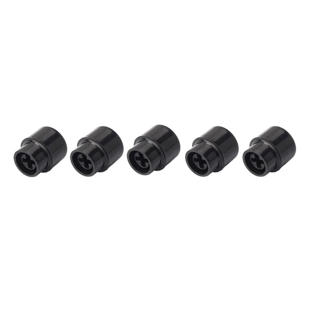 

5Pcs Switch Knob Tip Cap Black Professional Replacement for Electric Guitar Pickup Selector Flat Lever Toggle Tip