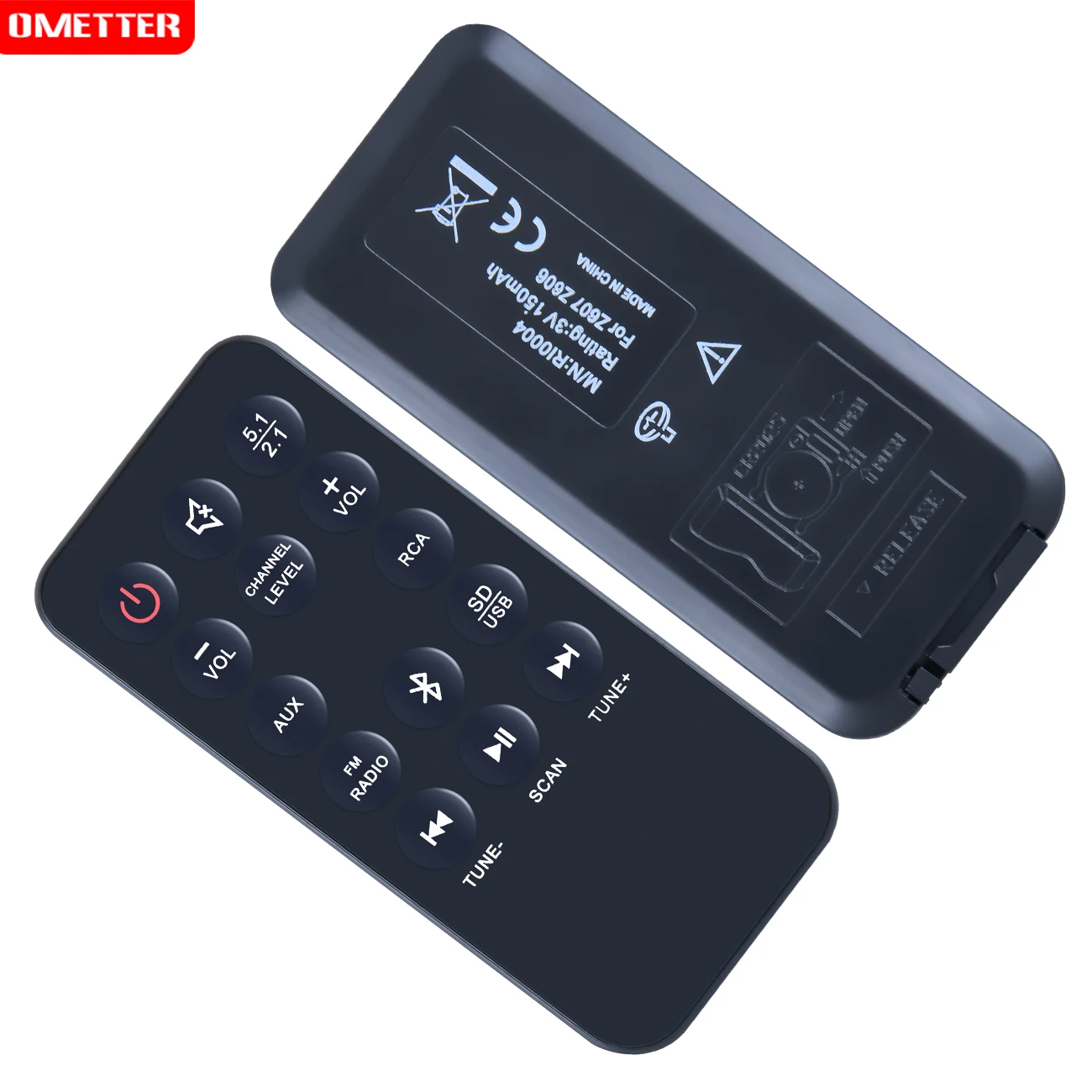 REMOTE CONTROL RI0004 FOR Logitech Z607 Z606 5.1 Surround Sound Speakers Wireless Portable Speaker System