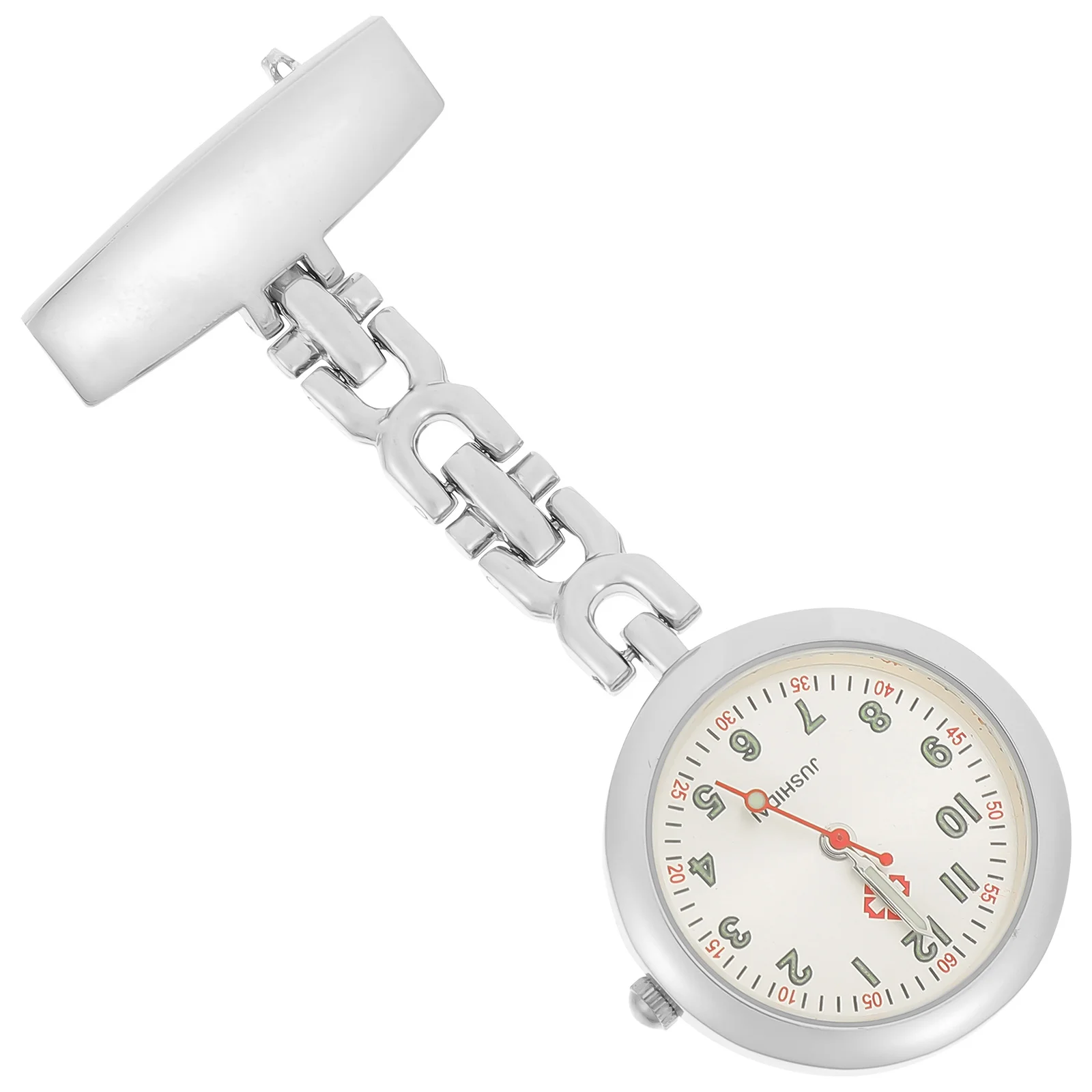 Luminous Pocket Watch Lightweight Accurate Timing For Nurse Doctor Medical Professional Glow In The Dark Alloy Chest Watch Decor