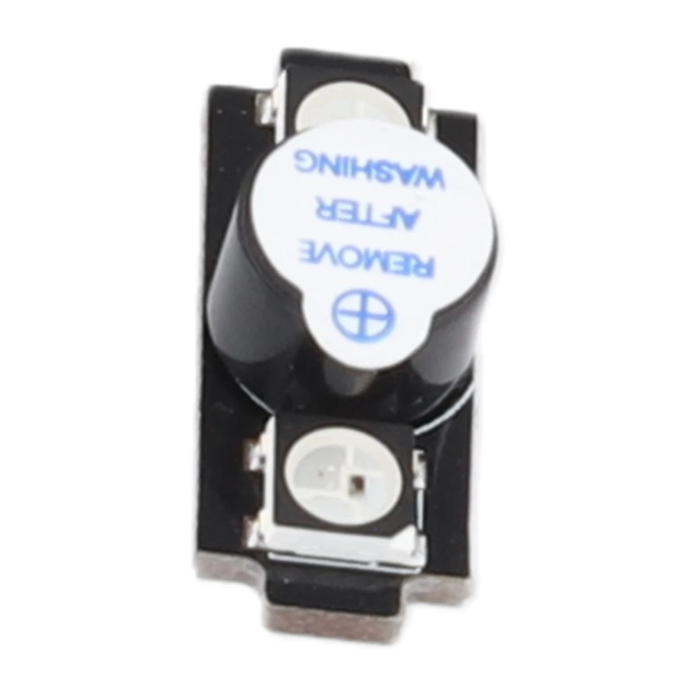 WS2812 Active Alarm Buzzer Colorful RGB LED Speaker Buzzer 5V Buzzer Sounder for RC FPV Freestyle Drones Replacement DIY Parts
