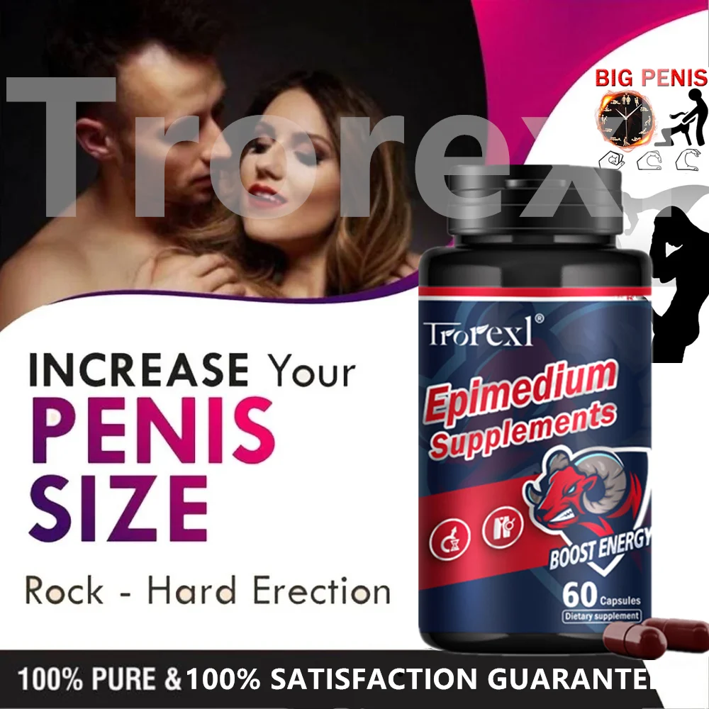 Men Sports Nutrition Epimedium Supplement for Enhance Endurance, Enlargement , Fatigue Resistance