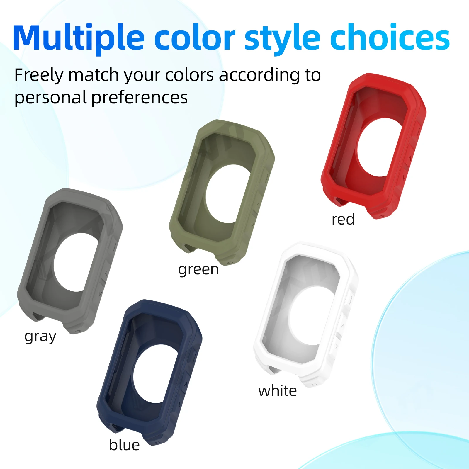 Silicone Case For Garmin Edge MTB Bicycle Computer Protective Cover Bumper Anti-collision Protector Shell Accessories - Image 5