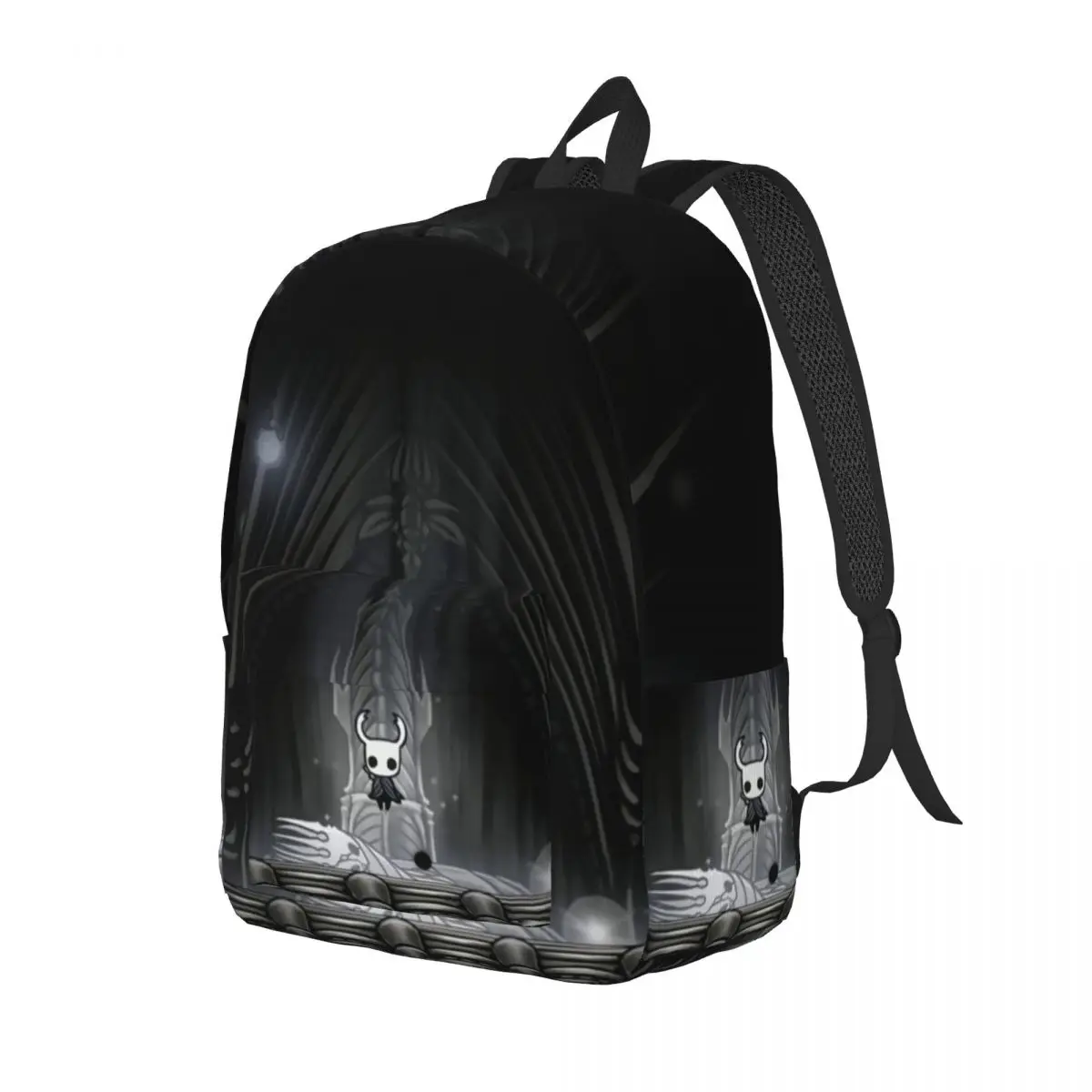 Hollow Knight Advanture Game Backpack Men Women Teenage High School Hiking Travel Daypack Cartoon College Canvas Bags Outdoor