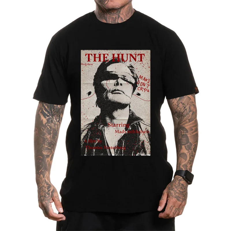 

The hunt 0223 Retro Horror movie Dr Lecter Hannigram Gift t shirt Vintage Scary film Hannibal Graphic clothes All size Tee