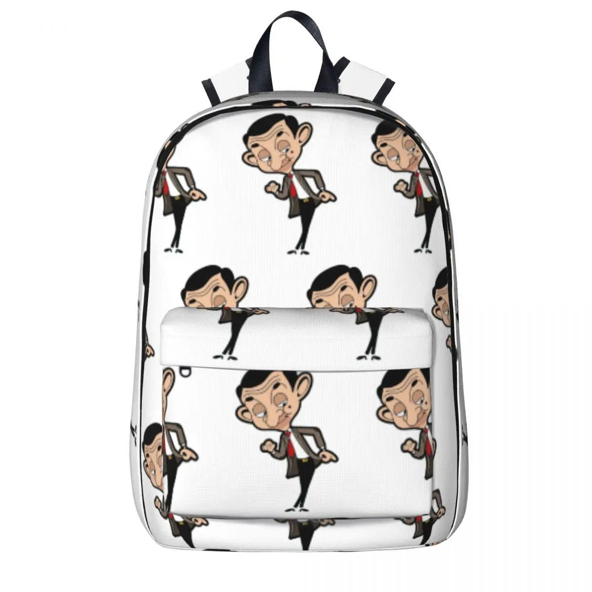 Mr Bean (6) Backpacks Large Capacity Student Book bag Shoulder Bag Laptop Rucksack Fashion Travel Rucksack Children School Bag