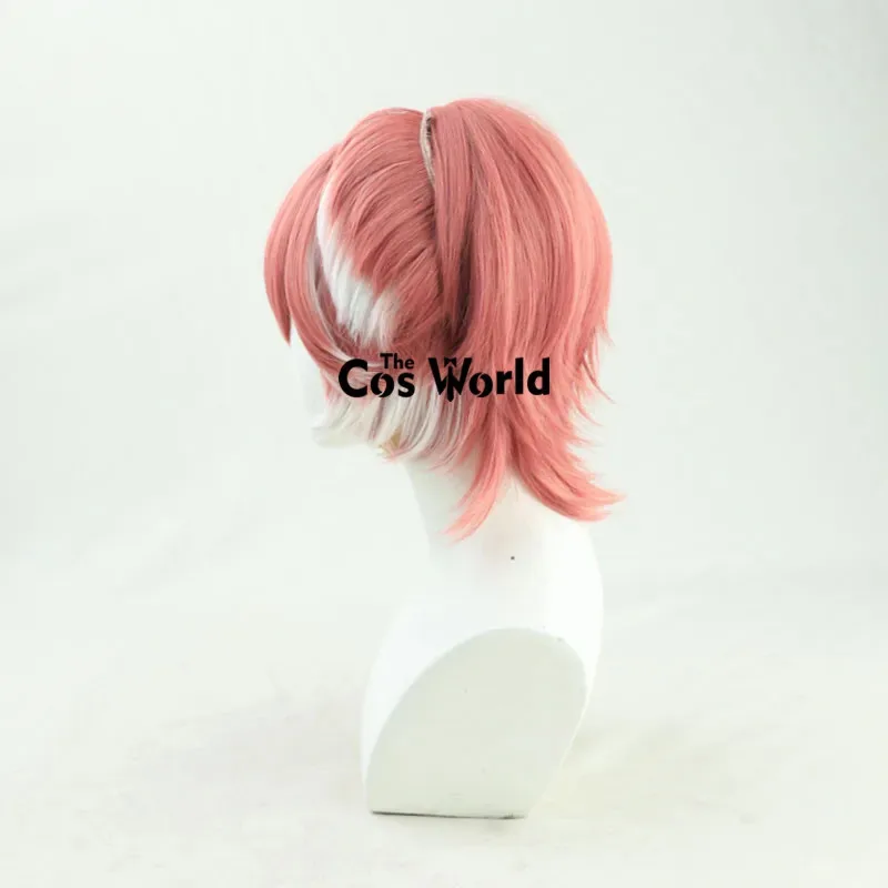 الظاهري YouTuber VTuber Hololive Takane Lui قصيرة أنيمي تأثيري الباروكات الألياف مقاومة للحرارة الشعر الاصطناعية + غطاء شعر مستعار