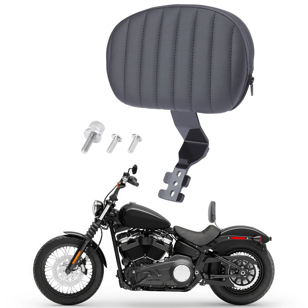 

Motorcycle Driver Rider Backrest for Harley Softail Slim FLSL Standard FXST Street Bob FXBB 2018-2025