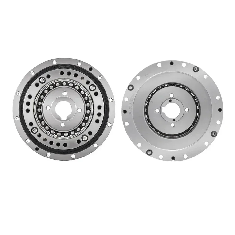 Harmonische aandrijving met flensplaat Harmonische reductor Mechanische arm voor Nema17 23 34 stappenmotor 40-130 mm flens servomotor