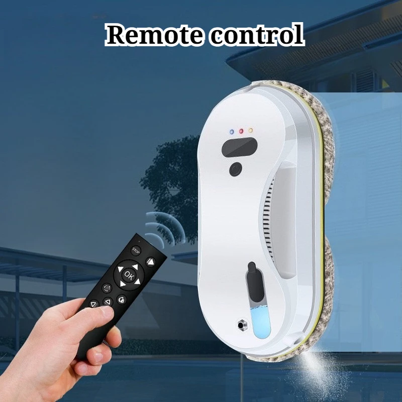 Intelligent Electric Window Cleaning Robot Automatic Strong Suction Force Deep Cleaning Labor-saving Convenient Window Washer