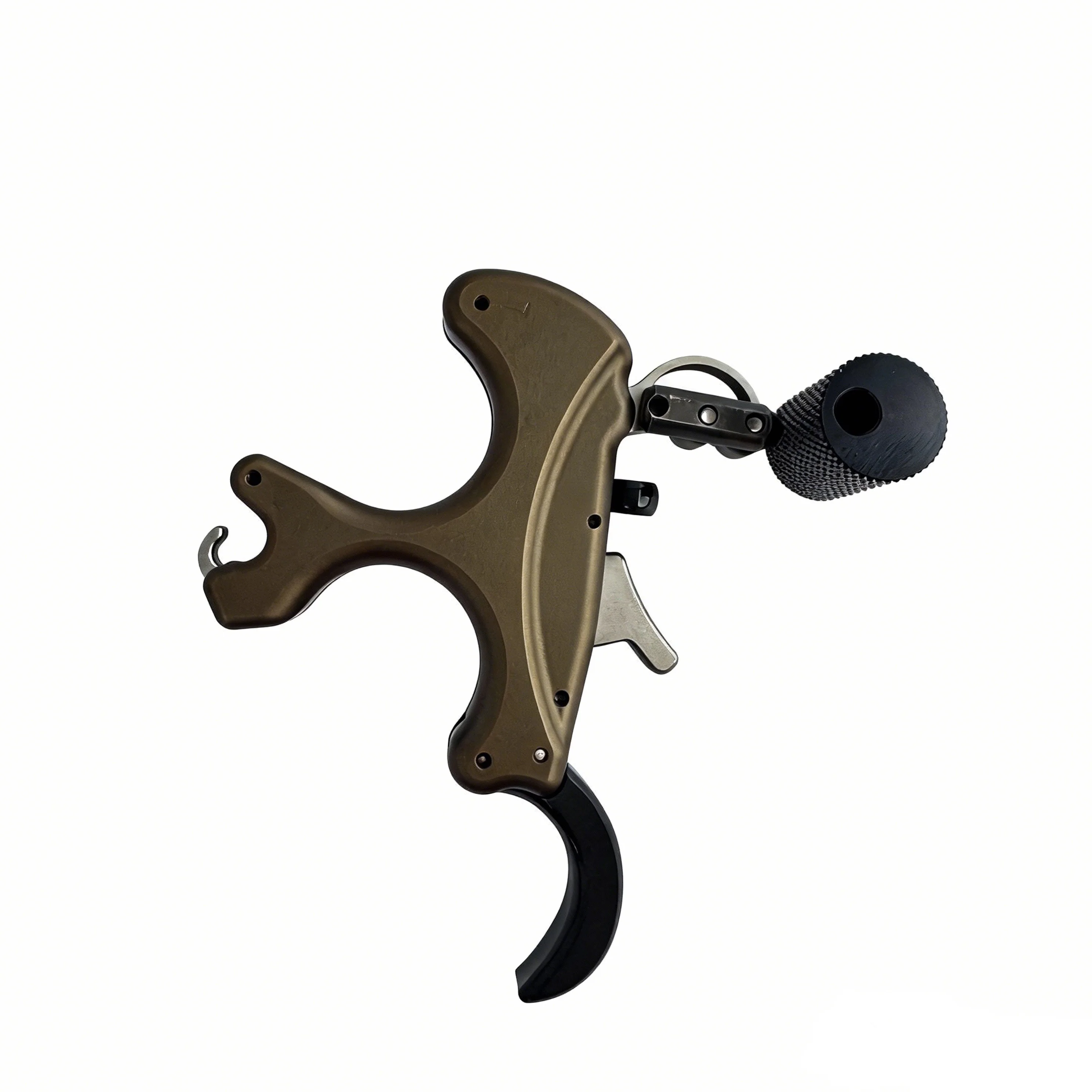 

Trigger Release for Compound Bow - Adjustable Angle Grip Release with 3/4-Finger Hand Held Grip Thumb Release Aids
