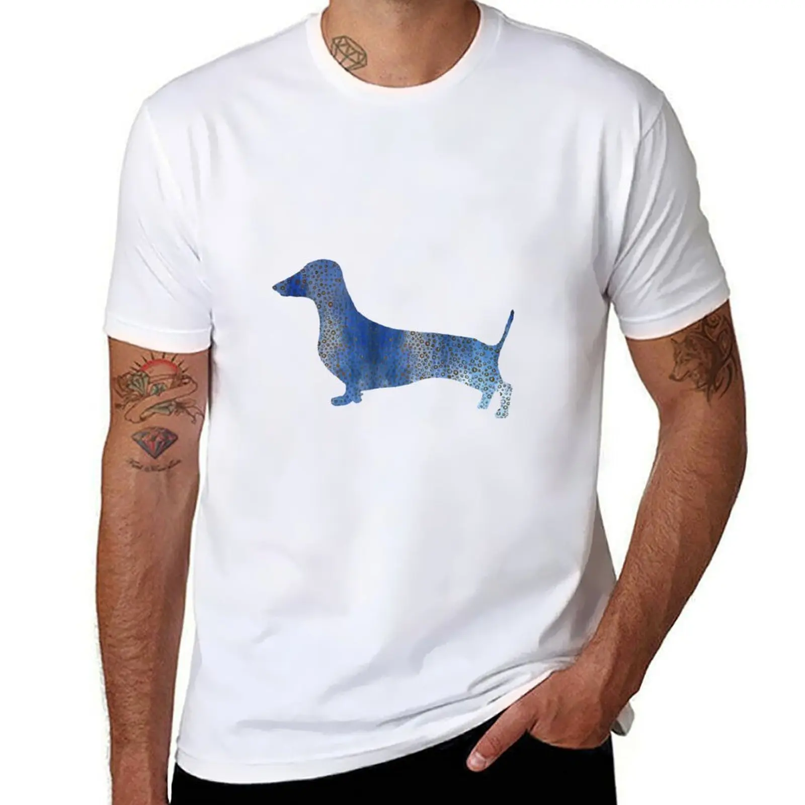 

Leoparddachshund, Dog Lovers Art T-Shirt t shirt for man 100 percent cotton t shirts designer T-Shirt
