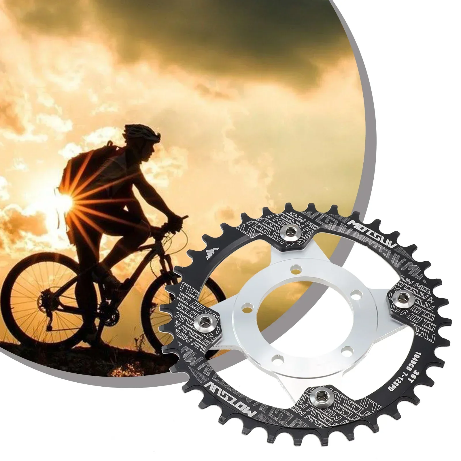 Electric Bicycle Aluminum Alloy For Ebike BBS01 BBS02 32T 34T 36T 38T Chainring Adapter Practical For Bafang 01/02