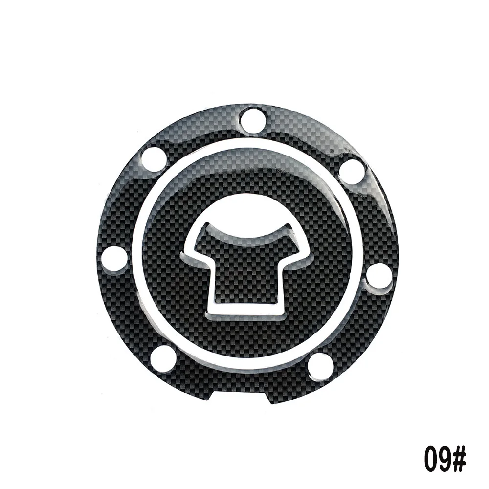 Carbon Fiber Kraftstoff Gas Öl Kappe Tank Pad Tankpad Schutz Aufkleber Für Motorrad Universal Für Honda Suzuki Kawasaki Für Yamaha