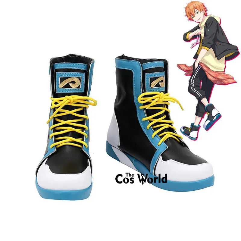 

PJSK Project Sekai Colorful Stage Feat Tenma Tsukasa Аниме Обувь для косплея на заказ Сапоги