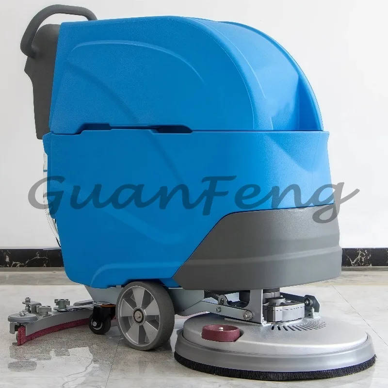 New floor scrubbing machine for airport cleaning