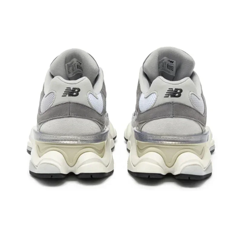 New Balance NB NB9060 Non-Slip Lightweight Sports Casual Shoes Light Grey Men's and Women's Unisex Sneakers