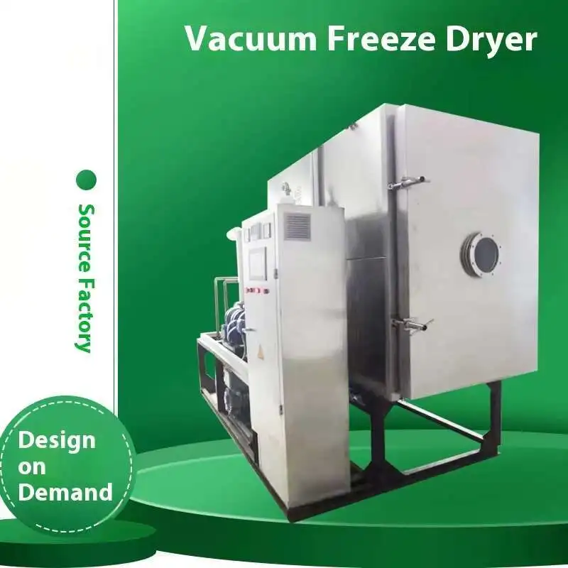 Vacuum Freeze Dryer Durian Food Dehydrator Jackfruit Drying Machine White Fungus Soup Lyophilizer Snack Processing