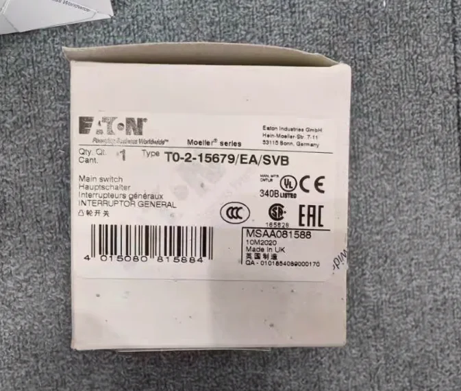 

New T0-2-15679/EA/SVB CAM switch EATON