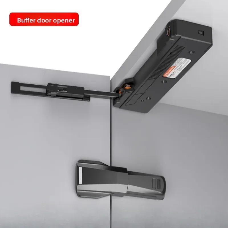 Automatic Rebound Wardrobe Door Hinge Open Door Press Device - No Tools Required for Installation