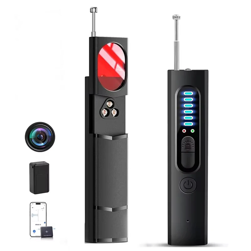 Camera Detector Anti-Spy RF Signal Scanner For GPS Tracker Bugs Listening Devices Wireless Security Gadget Anti-Location Hidden
